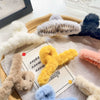 Plush Handmade Sweet Style Hair Grab Clip Hair Accessories