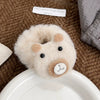Plush Heart Hair Accessories Handmade For Girls