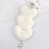 Plush Heart Handwoven Bracelet And Mobile Phone Case Chain Jewelry Accessories