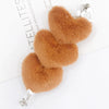 Plush Heart Handwoven Bracelet And Mobile Phone Case Chain Jewelry Accessories