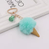 Plush Ice Cream Key Chain Bag Pendant Accessories