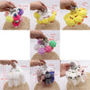 Plush Imitation Rex Rabbit Fur Yellow Duck And Fox Keychain Pendant