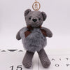 Plush Pineapple Bear Keychain Bag Pendant Car Keychain