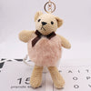 Plush Pineapple Bear Keychain Bag Pendant Car Keychain