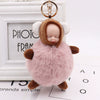 Plush Sleeping Doll Keychain Pendant In Modern Simplicity Style