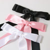 Polyester Cloth Doublelayer Bow Ribbon Duckbill Clip Handmade Women's Sweet Hair Accessory