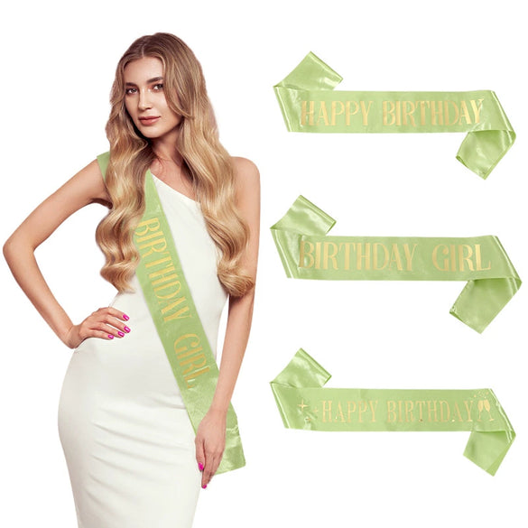 Polyester Fashion Shoulder Ribbon Party Decoration