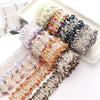 Polyester Lace Jewelry And Garment Accessories Handmade With Glass And Glaze Materials Braided Line Rope