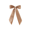 Polyester Ribbon Bow Hairpin Handmade Duckbill Clip Headwear For Women