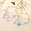 Popcorn Crack Beads Glass Glaze Handmade Geometry Insects Style Crystal Bracelet For Couple And Women