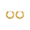 Popular Allmatch Geometric Electroplated Stainless Steel Earrings For Women
