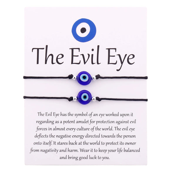 Popular Braided Red And Black Rope Bracelet With Evil Eye Geometric Shape Liuli Material Hand Knitted For Women And Unisex