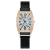 Popular Diamondencrusted Barrel Women's Watch Alloy Metal Strap Fashion Style