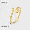 Popular Fashion Ladies Stainless Steel Hollow Love Bracelet With Pvdp Furnace Real Gold Treatment