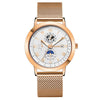 Popular New Fashion Men's Watch Stainless Steel Belt Round Dial Business Style