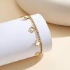 Popular Niche Original Design Geometric Stainless Steel Electroplated Bracelet For Women