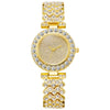 Popular Starry Full Diamond Bracelet Women's Quartz Watch Alloy Stainless Steel Round
