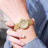 Popular Starry Full Diamond Bracelet Women's Quartz Watch Alloy Stainless Steel Round