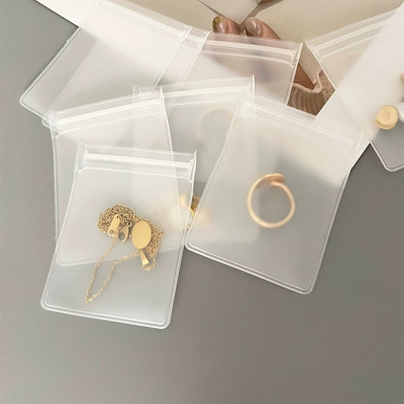 Portable Eva Jewelry Bag Storage Pack For Earrings And Bracelet With Zipper Buckle Dustproof Thickened Finished To Avoid Yellowing And Hardening