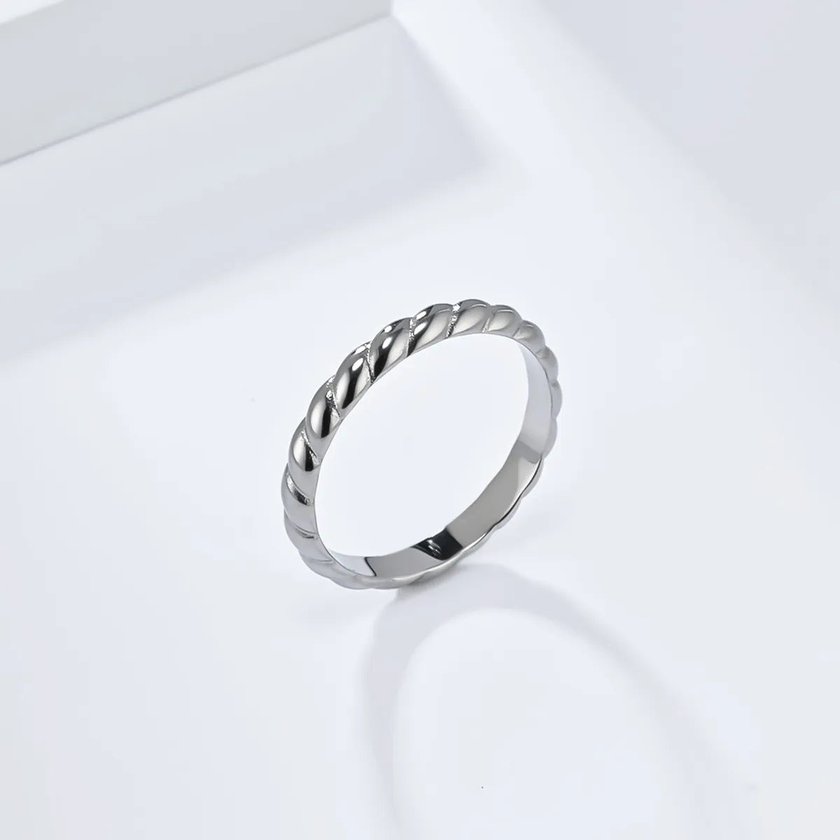 Wholesale Jewelry Preppy Style Moon 304 Stainless Steel 18K Gold Plated Plating Rings