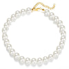 Princess Geometric Artificial Pearl Plating Women'S Necklace 1 Piece