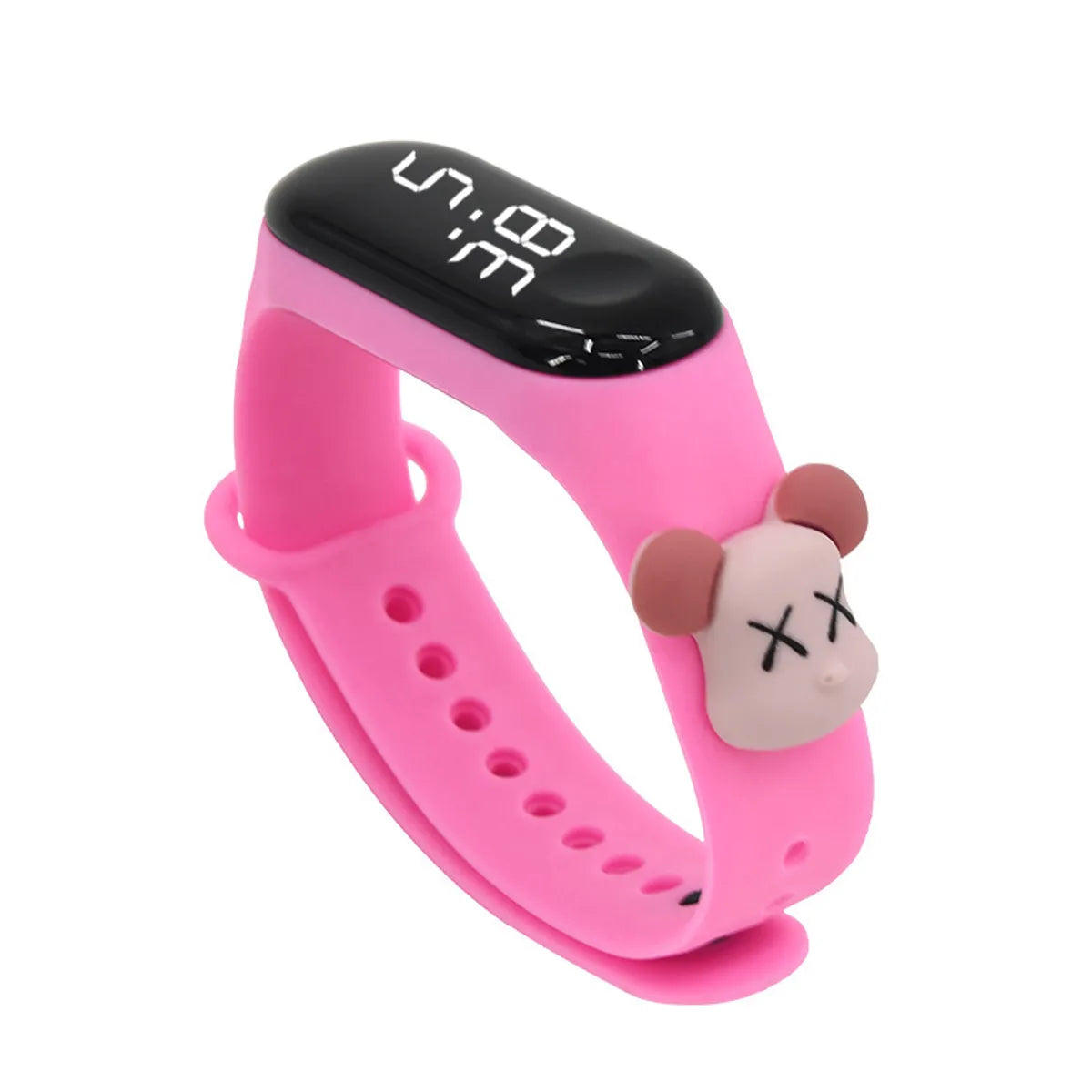 Princess Simple Style Cartoon Strawberry Electronic Kids Watches