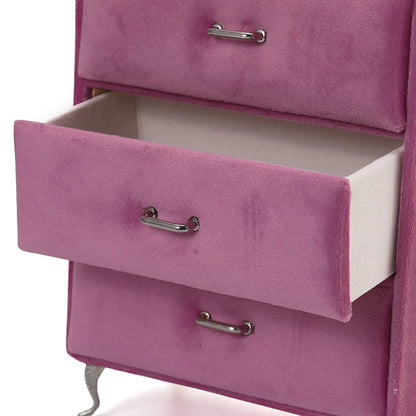 Princess Simple Style Solid Color Jewelry Boxes