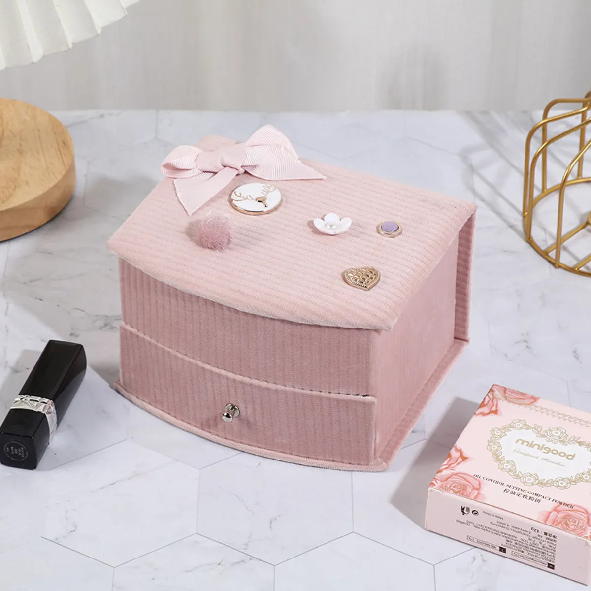 Princess Solid Color Jewelry Boxes