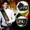 Prom Shoulder Strap Satin Cloth Semimanual And Semimechanical Craft Etiquette Strap Bachelor Party Dress