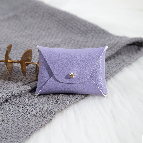 Pu Imitation Leather Jewelry Storage Bag For Ring And Necklace Packaging