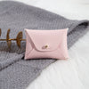Pu Imitation Leather Jewelry Storage Bag For Ring And Necklace Packaging