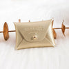 Pu Imitation Leather Jewelry Storage Bag For Ring And Necklace Packaging