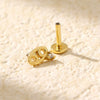 Puncture Earrings S925 Silver Constellation Pattern Electroplated Unisex