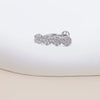Puncture Jewelry Belly Button Ring Zinc Alloy Heart Shape Unisex