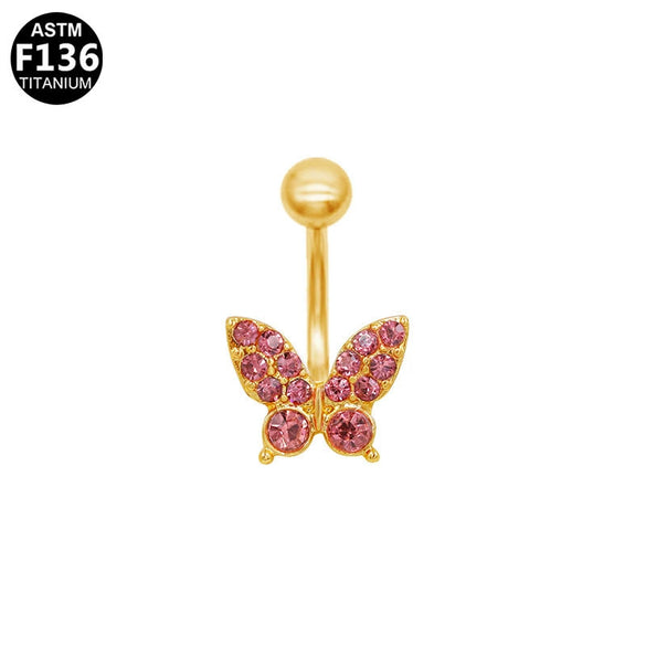Puncture Jewelry Belly Button Ring Zinc Alloy Heart Shape Unisex