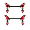 Puncture Jewelry Stainless Steel And Copper Bat Nose Ring Inverted Belly Button Ring Breast Ring Industrial Earrings Geometric Style Electroplated Unisex