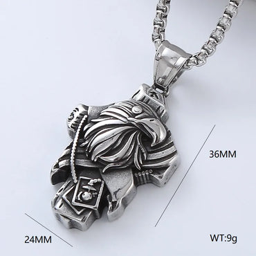 Punk Cool Style Cross 304 Stainless Steel No Inlaid Men'S Necklace Pendant