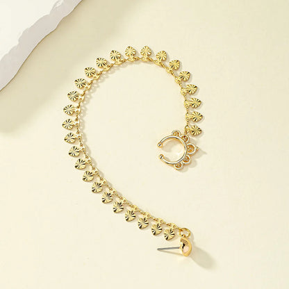 Punk Cool Style Heart Shape Alloy Plating Nose Ring