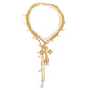 Punk Dark Cross Pendant Necklace Plastic Alloy Geometric Electroplating Women's Jewelry