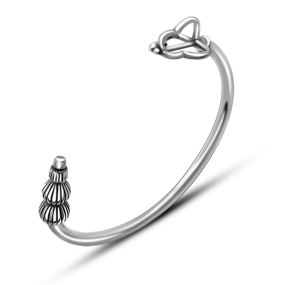 Punk French Style Butterfly 304 Stainless Steel Unisex Bangle