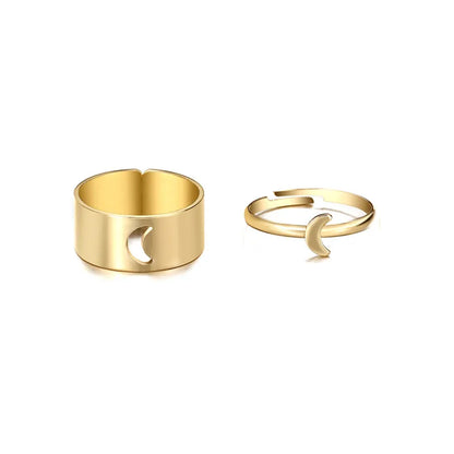 Fashion Heart Alloy Plating No Inlaid Couple