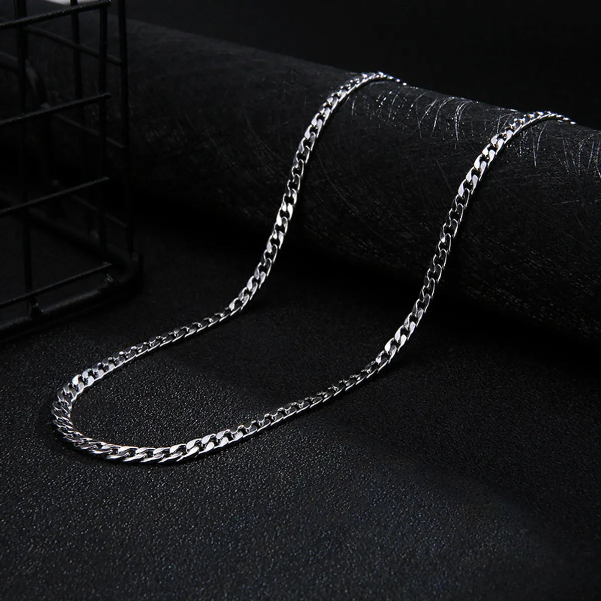 Punk Geometric Stainless Steel Plating Unisex Necklace