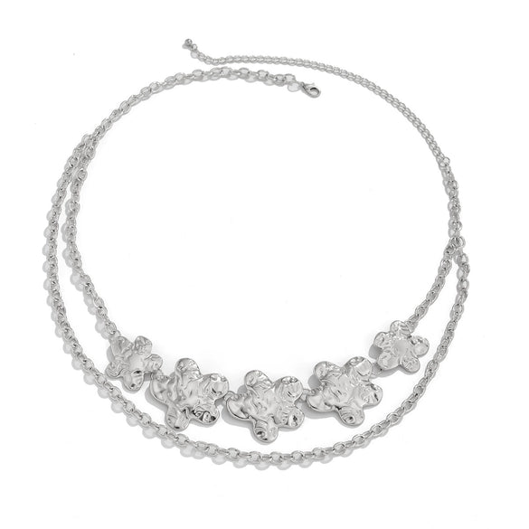 Punk Metal Waist Chain With Starfish Design For Female