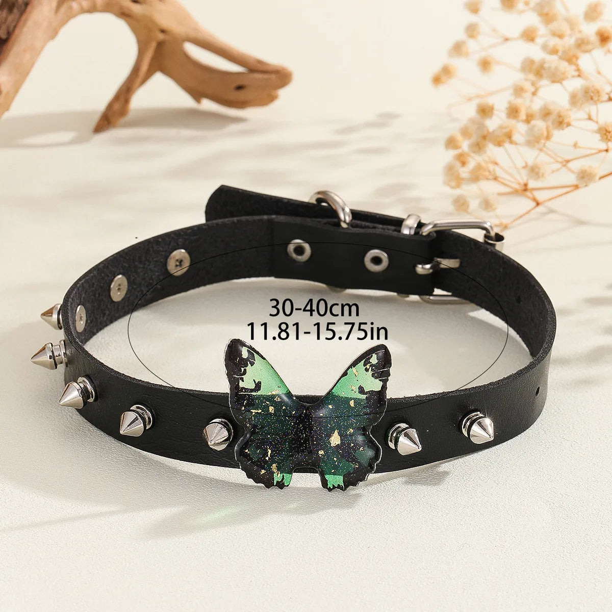 Punk Modern Style Butterfly Pu Leather Alloy Wholesale