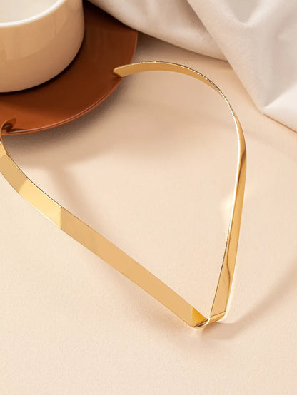 Punk Simple Style Geometric Ferroalloy Wholesale Choker