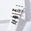 Punk Skull Halloween Alloy Watch Strap