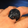 Punk Skull Titanium Steel None 18K Gold Plated Rhodium Plated Men'S Rings