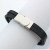 Punk Solid Color Pu Leather Men'S Bangle Men Cord & Leather Bracelets