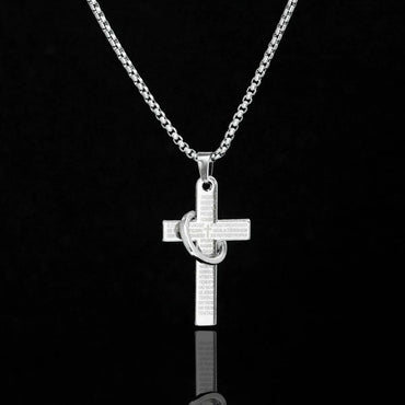 Punk Streetwear Cross Alloy Plating Unisex Charms Pendant Necklace