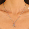 Punk Style Alloy Body Chain With Rhinestones And Animal Zodiac Pattern For Women